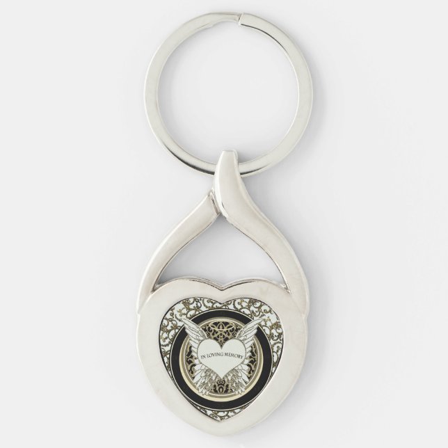 In Loving Memory Keychain (Front)