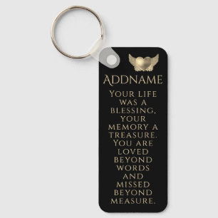 In Loving Memory Keychain