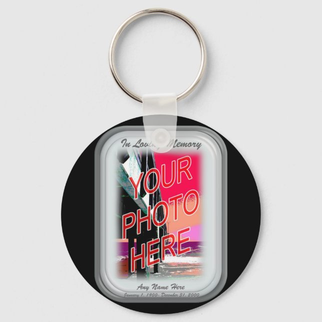 In Loving Memory Keychain (Front)
