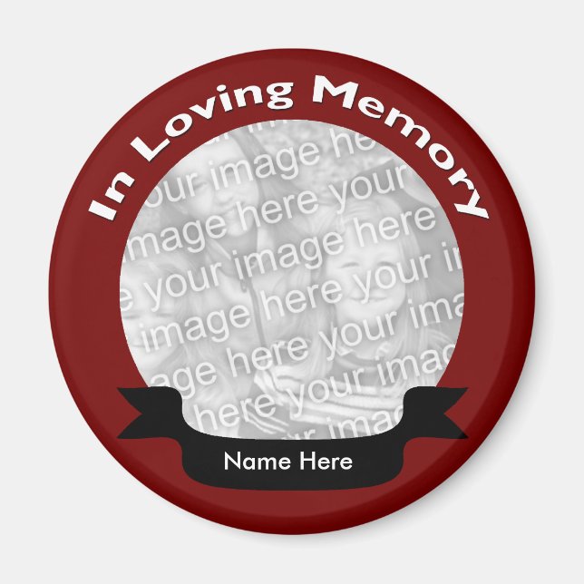 In Loving Memory Magnet (Front)