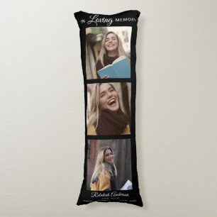 In Loving Memory Memorial 3 Photo  Body Pillow