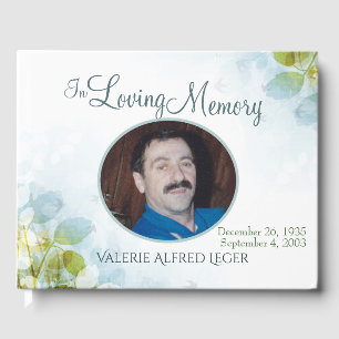 In Loving Memory Memorial Keepsake Guest Book
