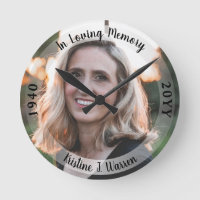 In Loving Memory Memorial Photo Birth Death