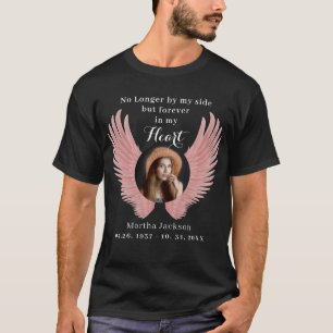 In Loving Memory Modern Custom Photo Memorial   T-Shirt
