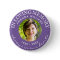 In Loving Memory Modern Purple Photo Memorial
