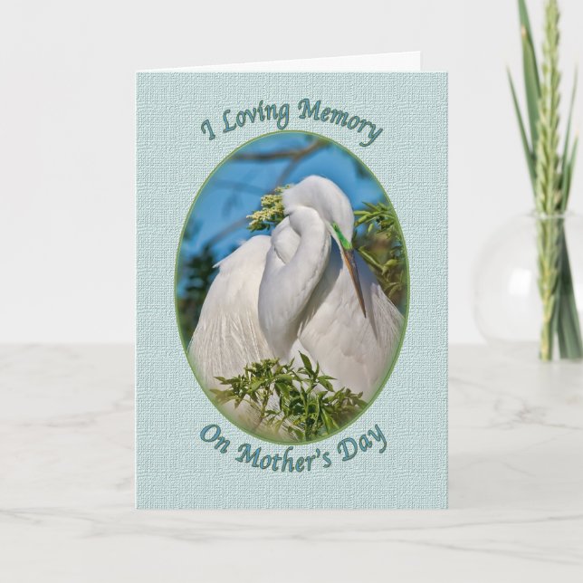 In Loving Memory Mother's Day Card (Front)