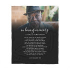 In Loving Memory Name, Custom Quote & Photo