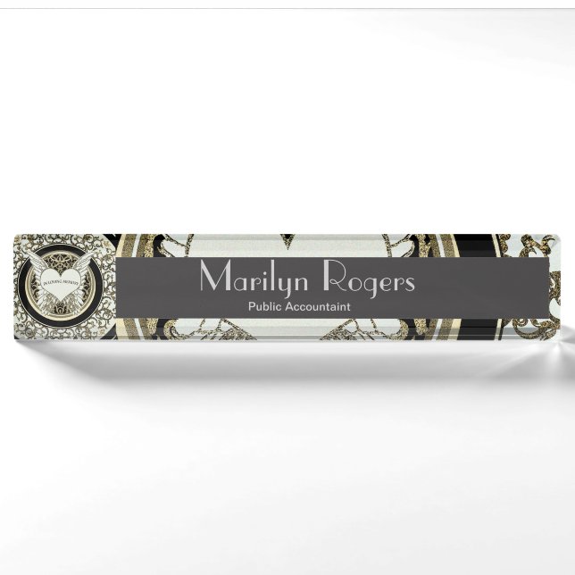 In Loving Memory Nameplate (Front)