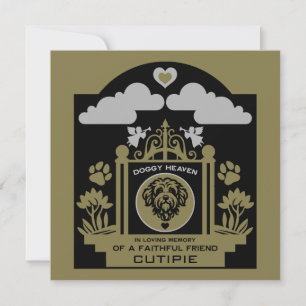 In loving Memory Of A Cockapoo Card