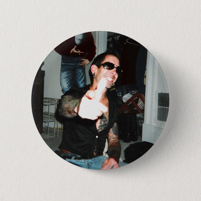 In Loving Memory of Bones 7--Button 2 Inch Round Button (Front)