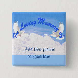 In Loving Memory of.._Button 2 Inch Square Button