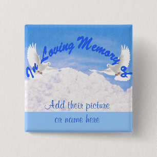 In Loving Memory of.._Button 2 Inch Square Button
