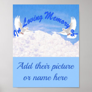 In Loving Memory of.._Button Button Poster