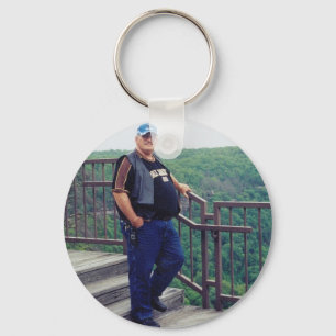 In Loving Memory Of Dad Keychain