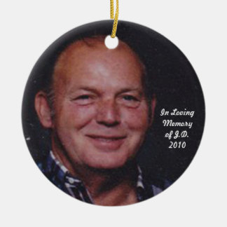 In Loving Memory of J.D. Ceramic Ornament