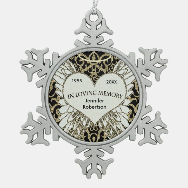 In Loving Memory Ornament (Front)