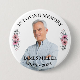 In Loving Memory. Personalize Photo Button