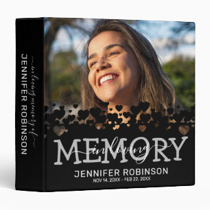 In Loving Memory Photo Album 3 Ring Binder