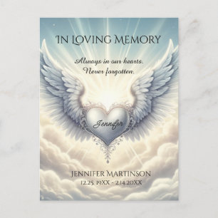 In Loving Memory Photo Card