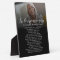 In Loving Memory Photo Custom Quote/Poem Tabletop