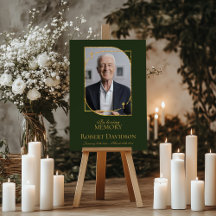 In Loving Memory Photo Funeral Memorial 