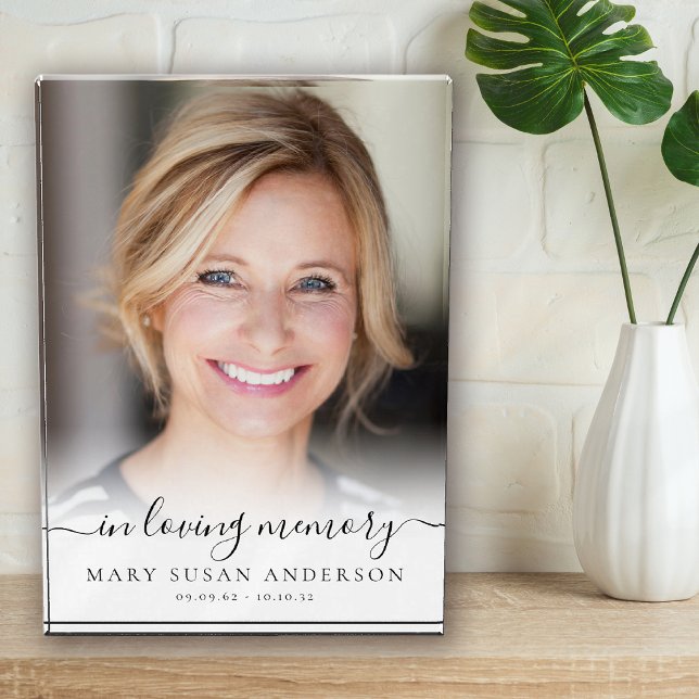 In Loving Memory Photo Memorial Block (Creator Uploaded)