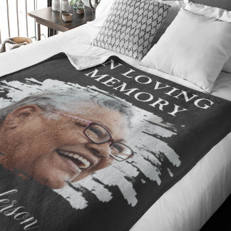 In Loving Memory | Photo Memorial Fleece Blanket