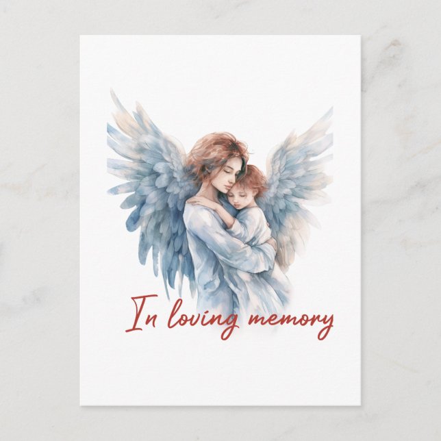 In loving memory postcard (Front)