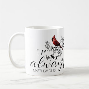 In Loving Memory: Red Cardinal Memorial Coffee Mug