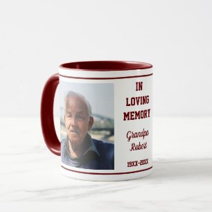 In Loving Memory Remembrance 2 Photo Keepsake Mug