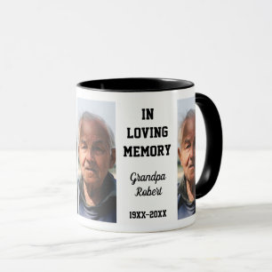 In Loving Memory Remembrance 4 Photo Keepsake   Mug