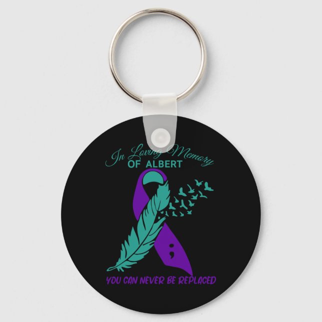 In Loving Memory Suicide Prevention Awareness  Keychain (Front)