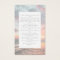 In Loving Memory Sunset Memorial Prayer Card