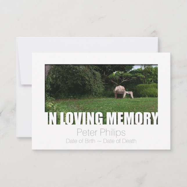 In Loving Memory Template 10 Celebration of Life (Front)