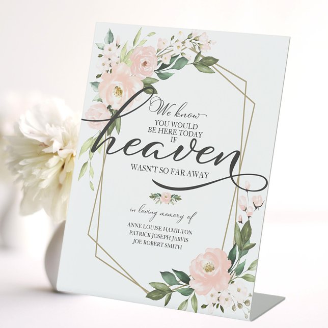In Loving Memory Wedding Memorial Sign (Creator Uploaded)