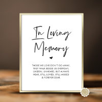 In Loving Memory, Wedding Memorial Table