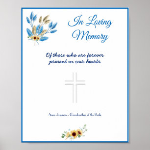 In Loving Memory Wedding Sign