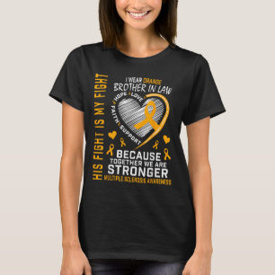 In March We Wear Orange Brother In Law Multiple Sc T-Shirt