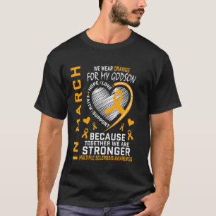 In March We Wear Orange For My Godson Multiple Scl T-Shirt