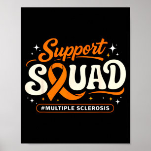 In march wear orange developmental disability poster