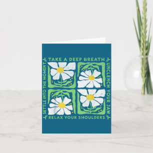 In May We Wear Green Mental Health Awareness  Card