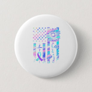 In May We Wear Ribbon Suicide Awareness Mental Hea 2 Inch Round Button