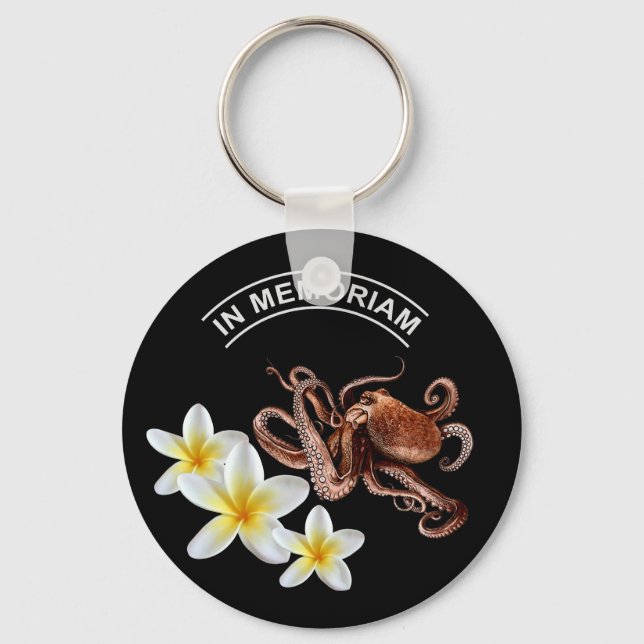 In Memoriam Paul The Octopus Keychain (Front)
