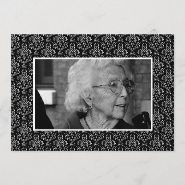 In Memoriam Remembrance Funeral Eulogy Photo Program (Front)