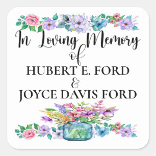 In Memoriam Sticker