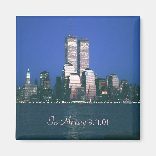 In Memory 9.11.01 Refrigerator Magnet (Front)