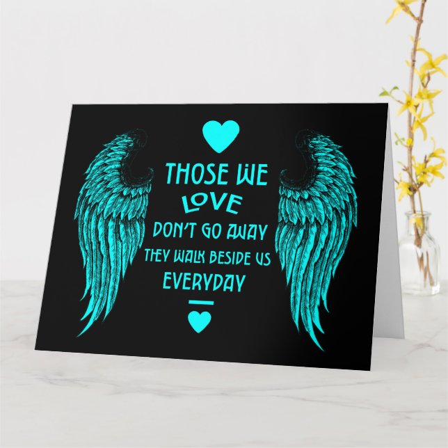 In Memory Bereavement And Loss Photo Print Card (Yellow Flower)