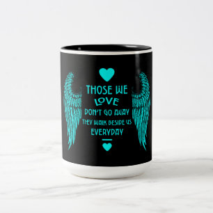 In Memory Bereavement And Loss Photo Print Card Wo Two-Tone Coffee Mug