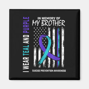 In Memory Brother Suicide Awareness Prevention Ame Magnet