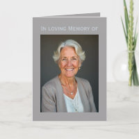 In Memory Card + your text & photo